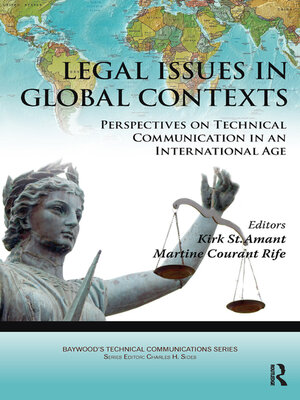 cover image of Legal Issues in Global Contexts